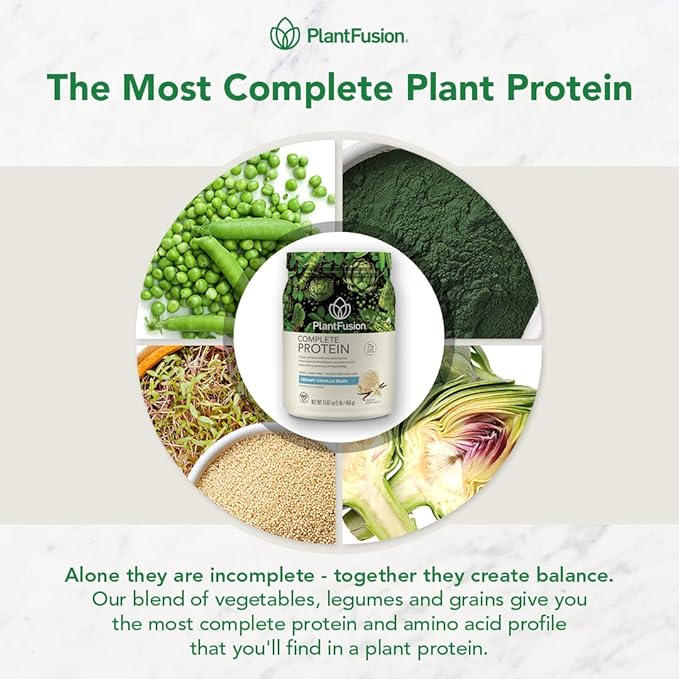 PlantFusion Complete Vegan Protein Powder 1lb