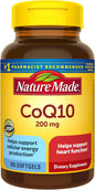 Nature Made CoQ10 200mg, Dietary Supplement 105 Softgels, 105 Day