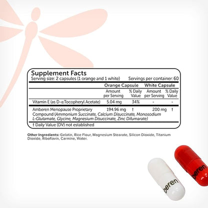 Amberen: Safe Multi-Symptom Menopause Relief. Clinically 12 Menopause 2 Month