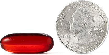 MegaRed #1 Doctor Recommended Krill Oil Brand 1000mg Omega 3 Supplement 60 Softgels