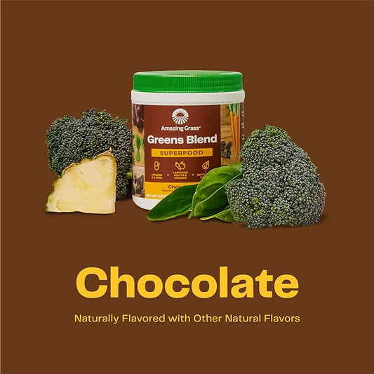Amazing Grass Greens Superfood Powder: Greens 100 Servings