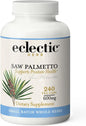 ECLECTIC INSTITUTE Fresh Freeze-Dried Saw Palmetto - 600 mg - 240 Vegetarian Capsules