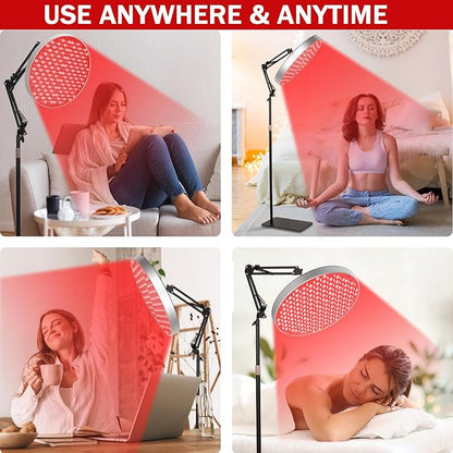 13" Round Red Light Therapy 660nm Red 850nm Infrared