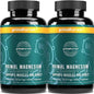 2 Pack, Magnesium Supplement Complex 310mg 120 Capsules