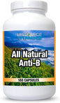 LifeSourceVitamins All Natural Anti-B for Immune Support, 14 All Natural Ingredient with Echinacea & Garlic Extract, 180 Immune Defense Capsules