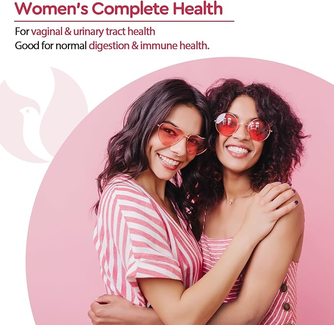 Probiotics for Women - 300 Billion CFU Probiotic, 12 Strains Probiotics with Cranberry, Selected Women Probiotic for Vaginal, Urinary, pH Balance, Diarrhea, Digestive Gut & Immune Health - 120 Capsule