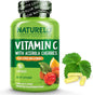 NATURELO Vitamin C with Organic Acerola 500 mg 90 Capsules