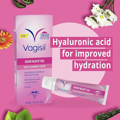 Vagisil Odor Block Gel with Hyaluronic 1.05 Oz 1)