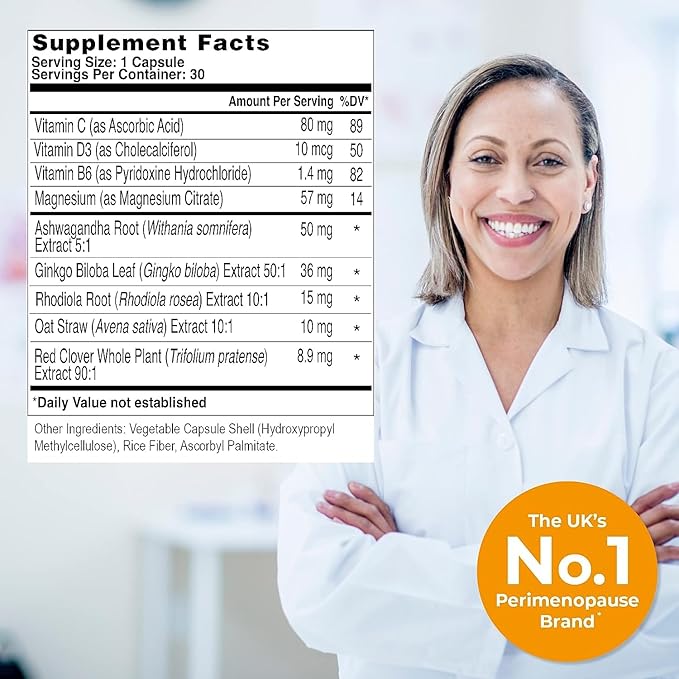 Health & Her Perimenopause Mind, Cognitive (30 Count)