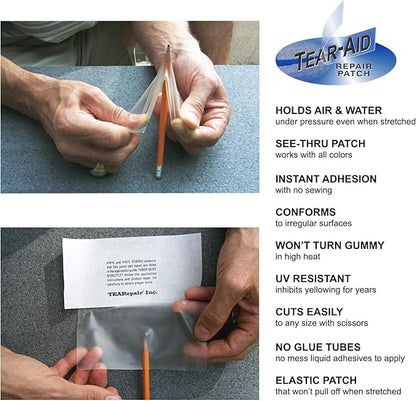 TEAR-AID Underwater Repair Kit, Type B