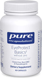 Pure Encapsulations EyeProtect Basics Without Zinc 60 Capsules