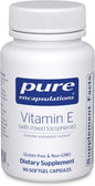 Pure Encapsulations Vitamin E (with Mixed Tocopherols) 90 Softgel