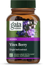Gaia Herbs Vitex Berry - Supports Hormone Balance & Fertility for Women - Healthy Progesterone for Menstrual Health - 60 Vegan Caps (30-Day Supply)
