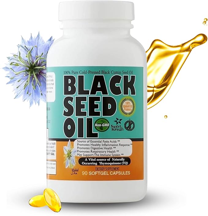 30 Days Thymoquinone Pure Turkish Black 90 Blackseed
