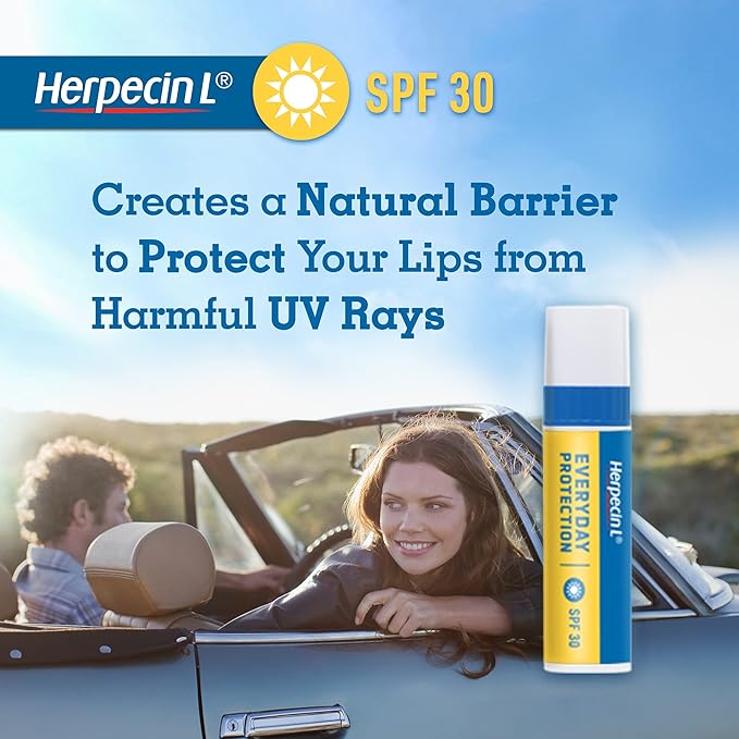 Herpecin L Lip Balm Stick 30 0.1 Ounce SPF30 and