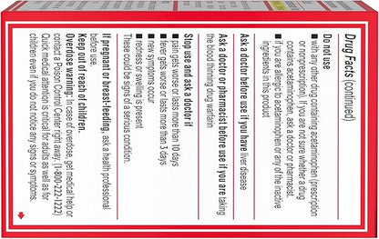 Tylenol Extra Strength Caplets with 500 24 ct