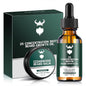 Beard Growth Kit - 2X Concentration Biotin for Men, Natural Argan, Jojoba Oils and Vitamins (Cedarwood)