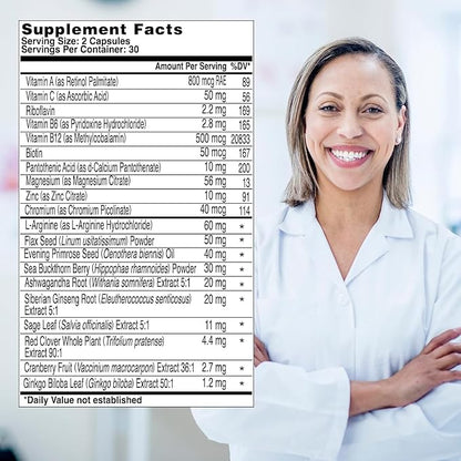 Health & Her Menopause Supplements (60ct - 1month)