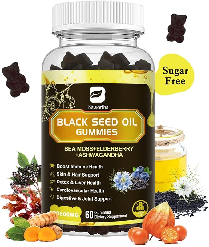 Black Seed Oil & Sea Moss D3 -