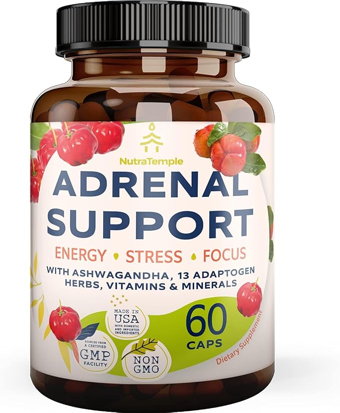 Adrenal Support & Cortisol Manager – 60 Non