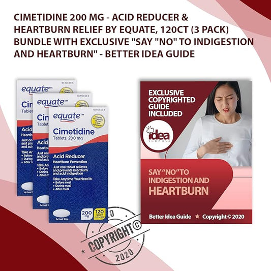 Cimetidine 200 mg (360 ct 3 Pack)