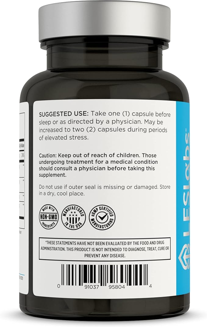 LES Labs Cortisol Health – Stress 60 Capsules