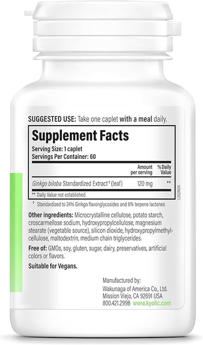 Kyolic Specialty Series, Brain Focus, Mental 60 Caplets
