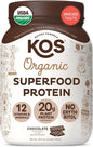 KOS Vegan Protein Powder Erythritol Free, Chocolate 28 Servings