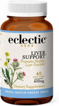 ECLECTIC INSTITUTE Raw Fresh Freeze-Dried Liver Support 45 CT (400 mg)