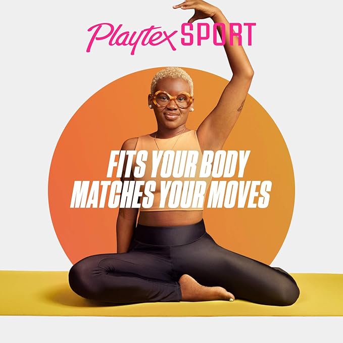 Playtex Sport Odor Shield Tampons, Regular 16ct