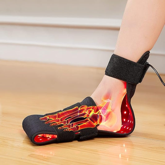 ALDIOUS Red Light for Foot & 640nm&660nm&880nm Infrared 3 Pulse 10/20/30min Timer