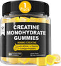 Creatine Monohydrate Gummies 5g for Men 7000mg with B12, D3, D3, Chewables 1 Pack