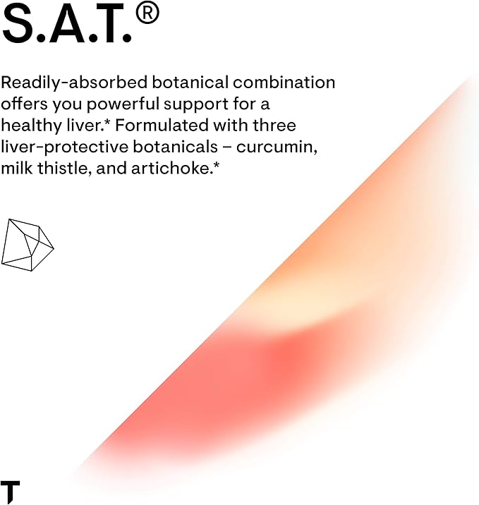 THORNE S.A.T. - Silymarin, Artichoke, and 60 Capsules