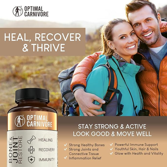 Bone Marrow Supplements - Bone Health & Joint Supplements for Men & Women, Bone Strength, Bone Restore and Bone Healing for Fracture, Joint Pain Relief & Joint Health