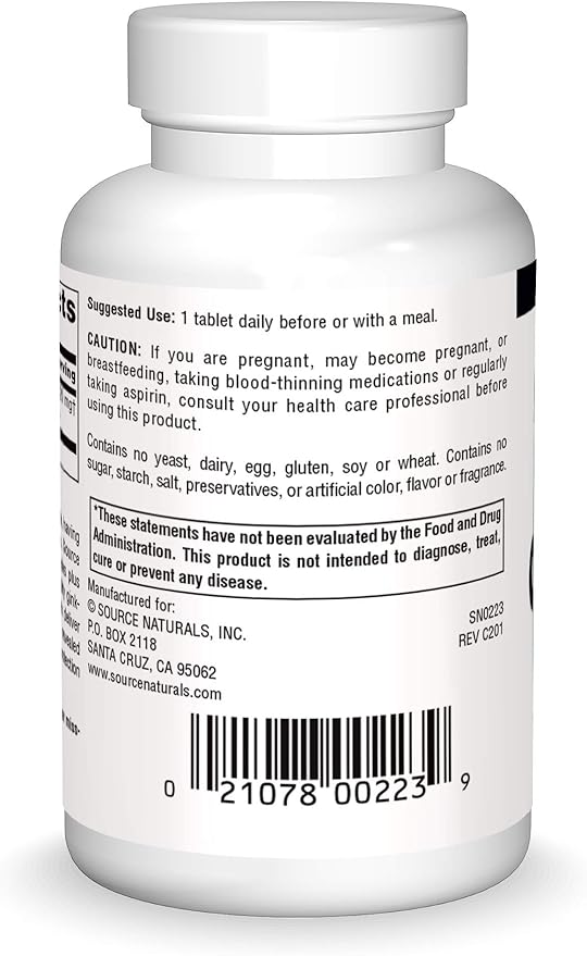 Source Naturals Ginkgo-24 120 mg 120 Tablets