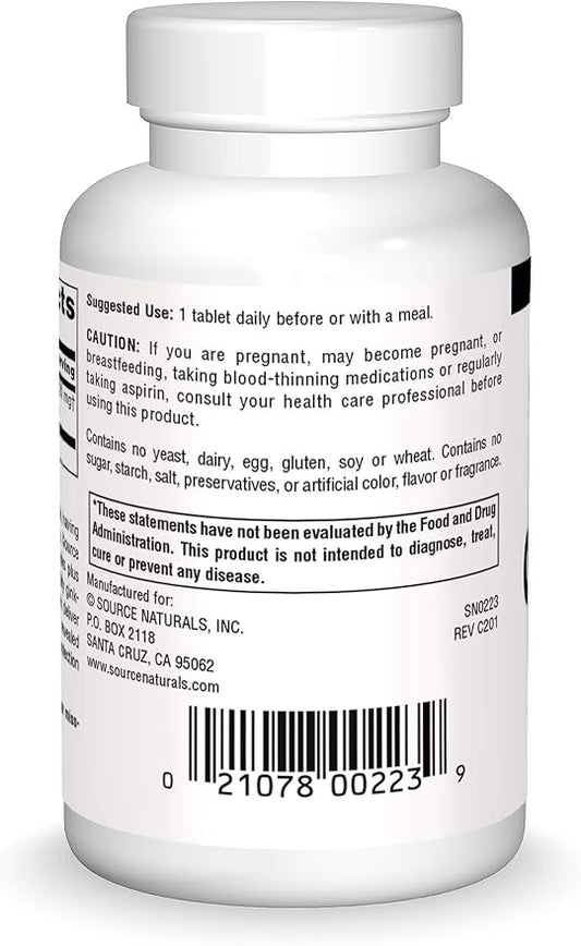 Source Naturals Ginkgo-24 120 mg 120 Tablets