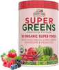 Country Farms Super Greens Berry Flavor, 50 Organic 20 Servings, 10.6 Oz
