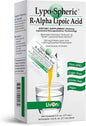LivOn Laboratories Lypo-Spheric R-Alpha Lipoic Acid 30 Packets 226mg Per 100% Non-GMO