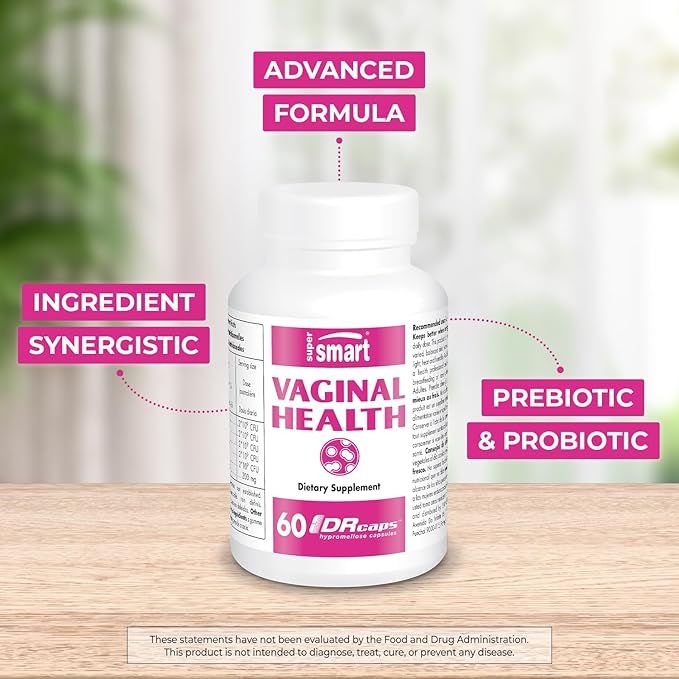 Supersmart - Vaginal Health - Prebiotic 60 DR