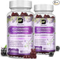 (2 Pack) Glucosamine Chondroitin Gummies, Extra 1000mg MSM 200mg Elderberry 120 Gummies