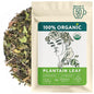 Plantain Leaf Organic (4 oz.) – Plantain Tea Loose Leaf – 100% Natural Herbal Tea for Digestion, Respiratory Health & Detox