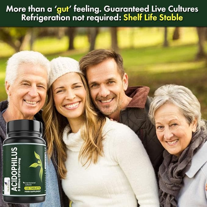NutriZing High Strength Lactobacillus Acidophilus 5bn