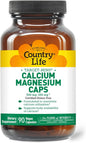 Country Life Target-Mins Calcium Magnesium Caps, 500mg: 250mg, 250mg, 90 90 Vegan