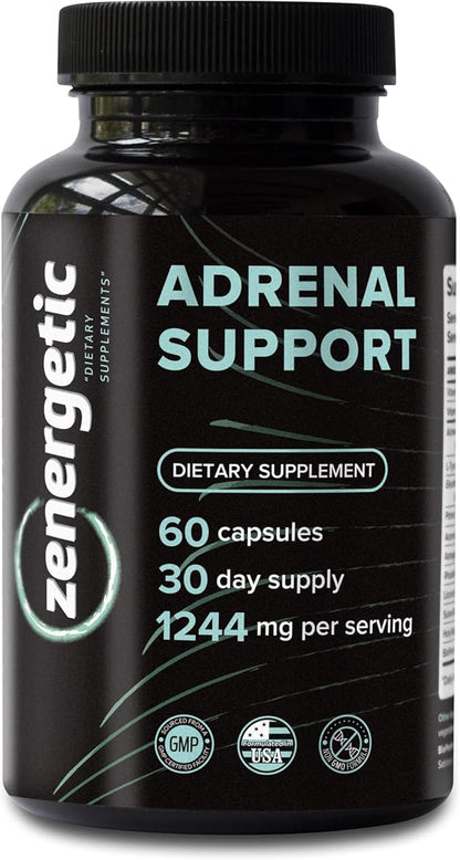 Adrenal Support Supplements │ Cortisol Manager, 60 Pills