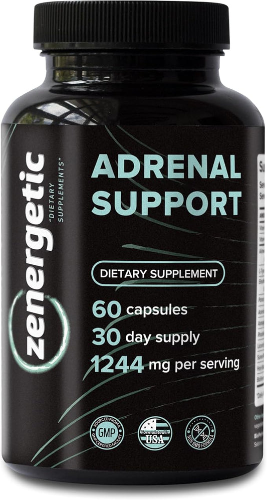 Adrenal Support Supplements │ Cortisol Manager, 60 Pills