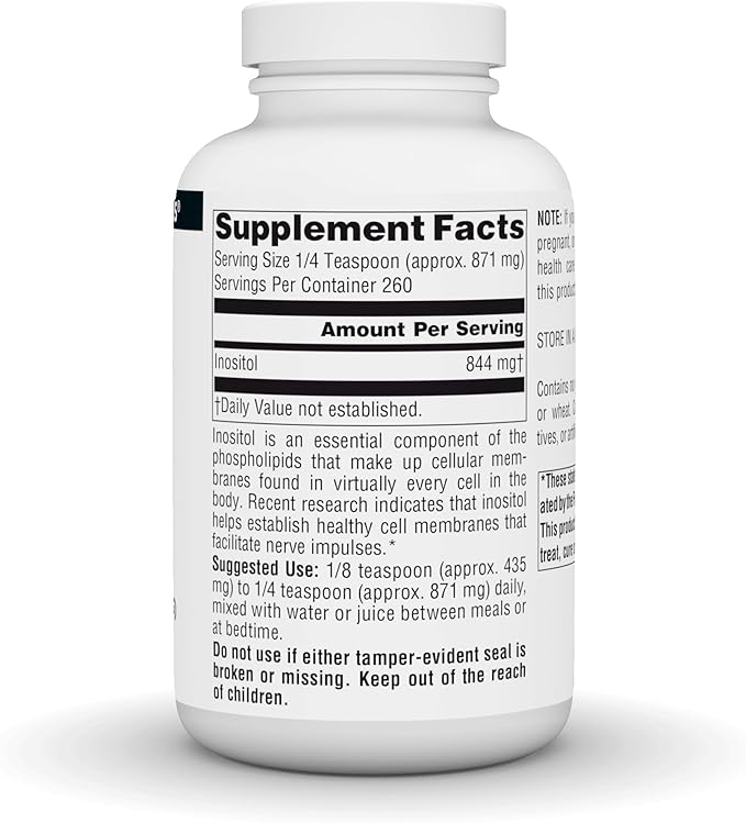 Source Naturals Pure Inositol, Dietary Supplement 8 oz