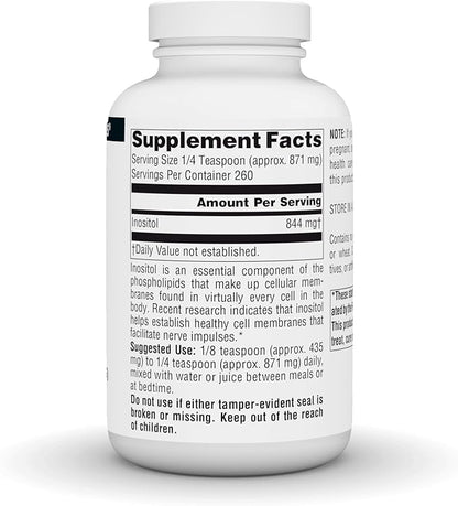 Source Naturals Pure Inositol, Dietary Supplement 8 oz