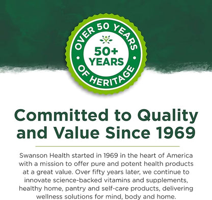 Swanson Black Ginger Extract (30 Veggie 100mg Each) 1 Pack