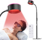 Red Light Therapy for Face, Infrared 660nm Red 850nm Near-Infrared 2 in 1 Retractable