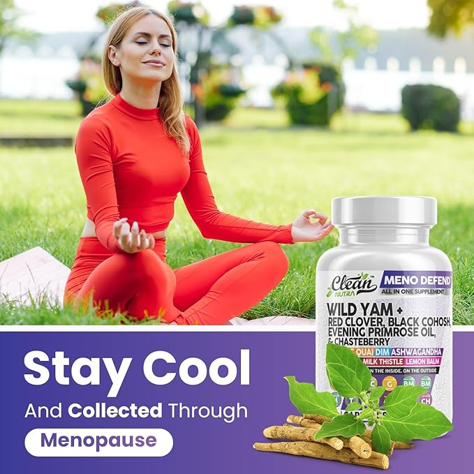Clean Nutra Wild Yam Root Capsules